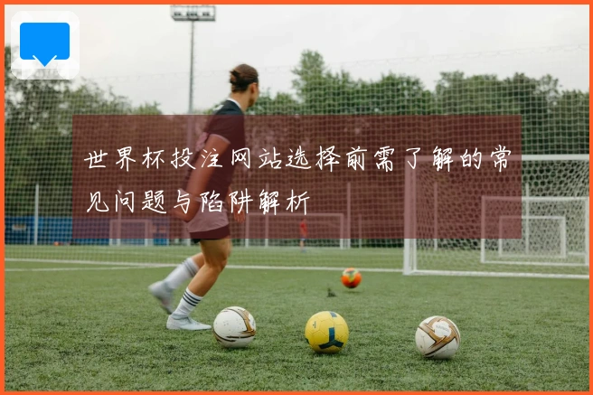 世界杯投注网站选择前需了解的常见问题与陷阱解析