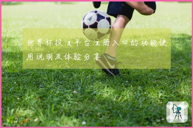 世界杯投注平台注册入口的功能使用说明及体验分享
